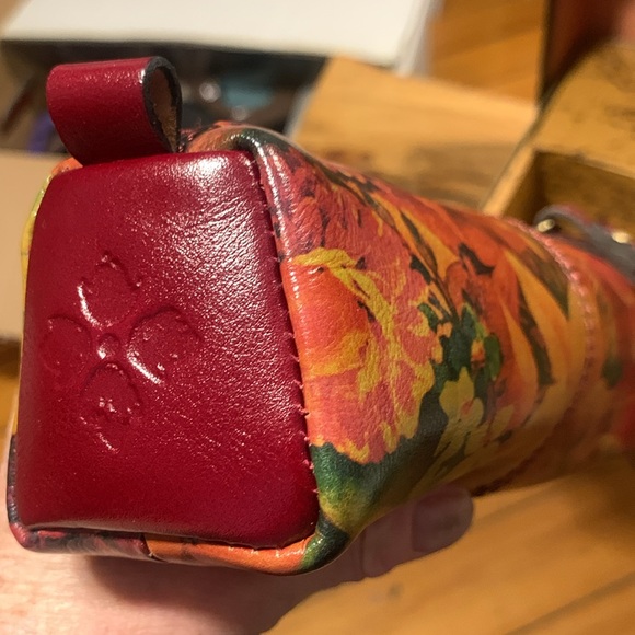 BNIB PATRICIA NASH MULTI LUZZI WALLET AND WRISTLET/CLUTCH/JEWELRY ROLL - Picture 9 of 14